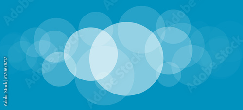 bannière, arrière-plan bleu