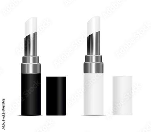 Wallpaper Mural White and black  tubes with white lipstick Torontodigital.ca