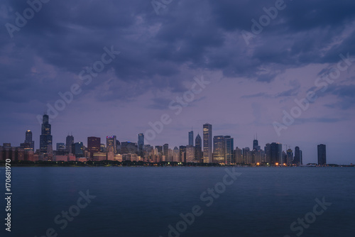 Chicago skyline  © sinitar