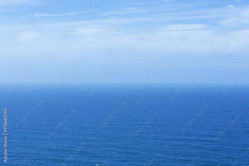 View of the sea from the westernmost point of Europe, Cabo da Roca