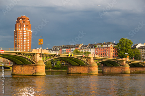 The bridges of Frankfurt am Main. Germany photo
