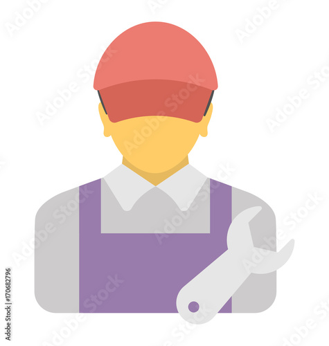 Engineer Vector Icon
