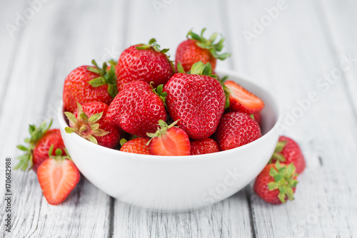 Portion of Strawberries