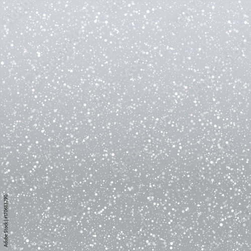 White snow background