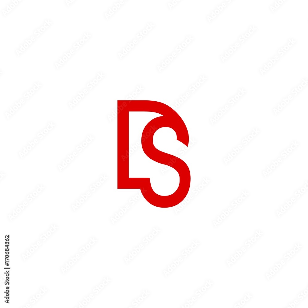 DS D S Initial Sign Logo Vector DS D S Initial Sign Logo Vector