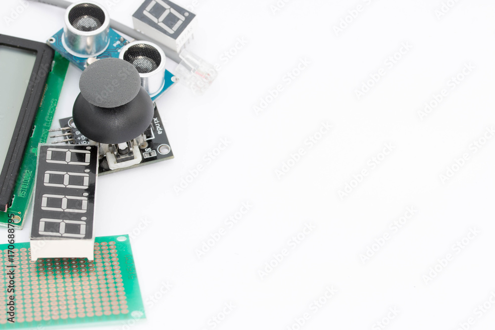 Displays, LCD, PCB, electronic components, joystick Displays, LCD, PCB, electronic components, joystick