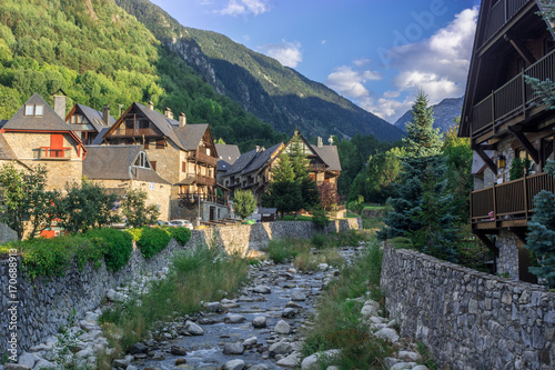 Photographs of the D´Aran Valley in the Spanish Pyrenees. photo
