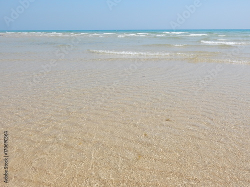 beach in Cacela Velha, Algarve, Portugal photo