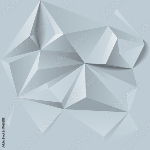 Abstract colorful geometric low poly background