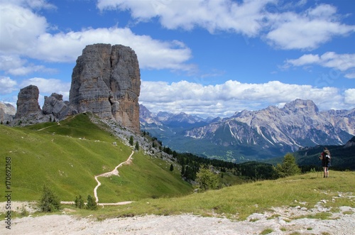 Cinque Torri Dolomiti Italy walk tour