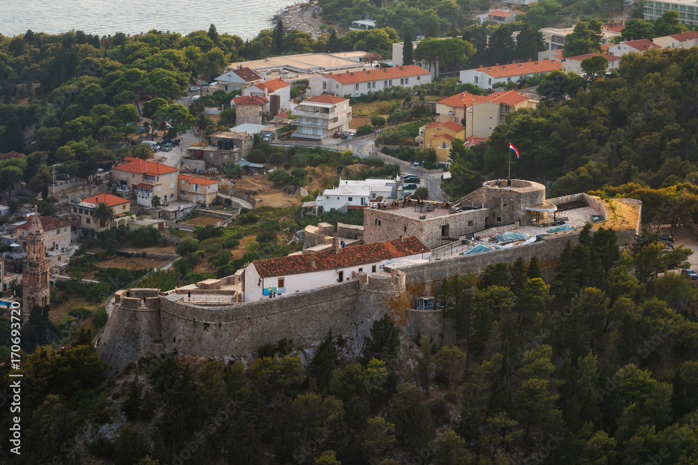 Spanjola / Fortica / Spanish Fortress on the Hill above the City of Hvar, Hvar Island, Dalmatia, Croatia
