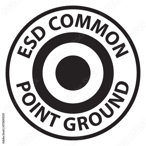 esd common point ground symbol