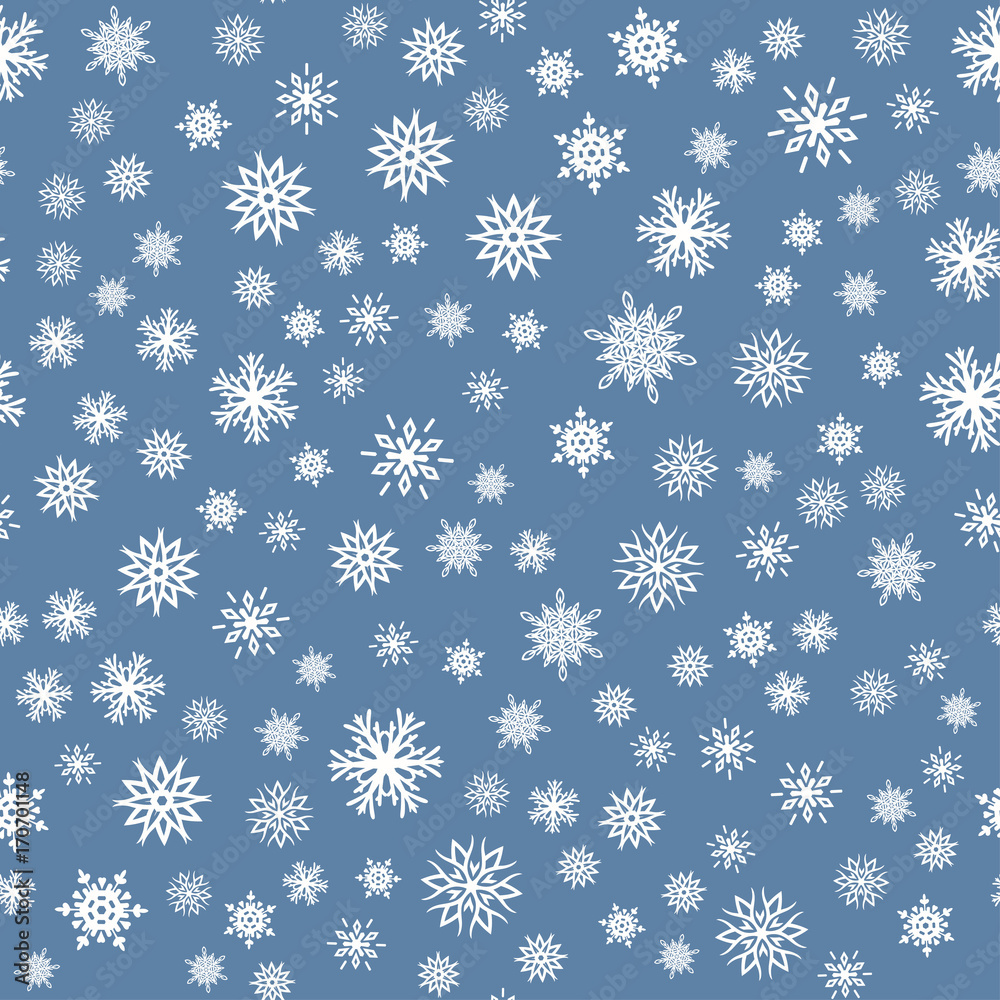 Snowflake Seamless Pattern 83 Snowflake Seamless Pattern 83