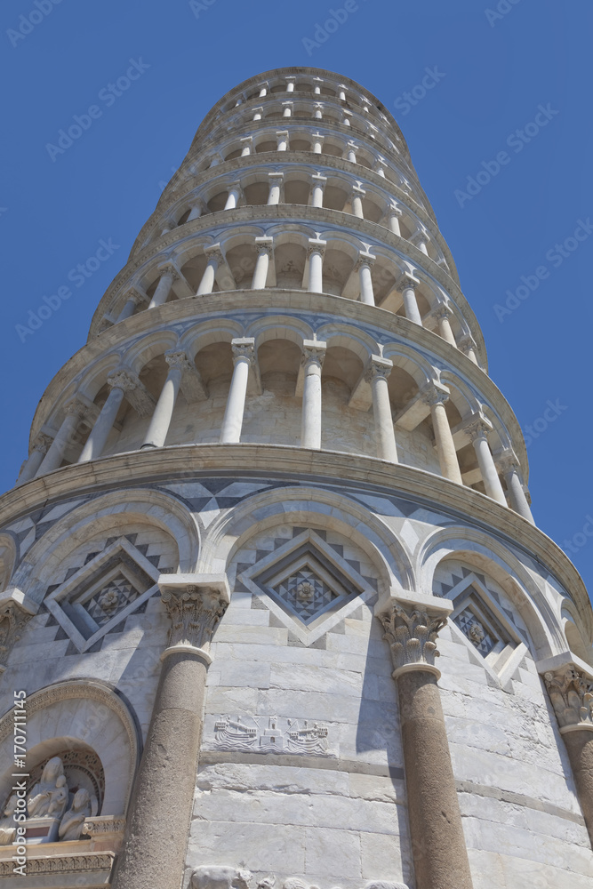 Toskana-Impressionen, Pisa, Schiefer Turm von Pisa