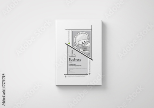 Business Book Cover Layout