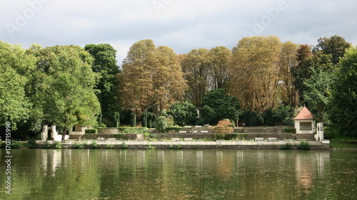 Aachen Kaiser-Friedrich Park im Spätsommer