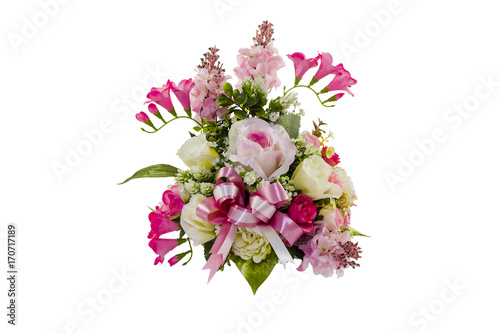 flowers craft in vase