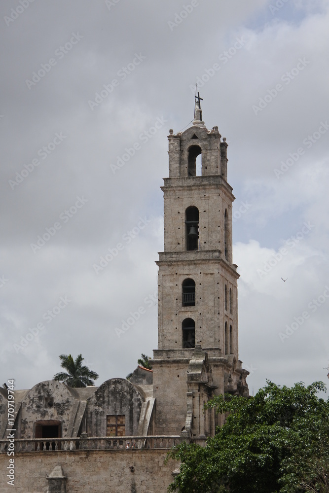 Die Basilika San Francisco de Asís in Havanna auf Kuba