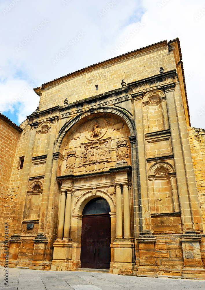 Church of San Francisco in Baeza, World Heritage City by Unesco, Spain