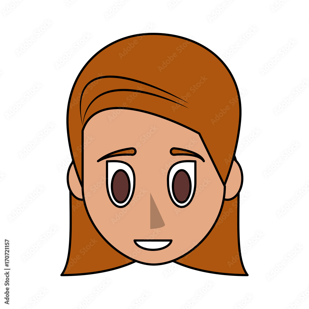 Fototapeta premium young woman icon image vector illustration design 