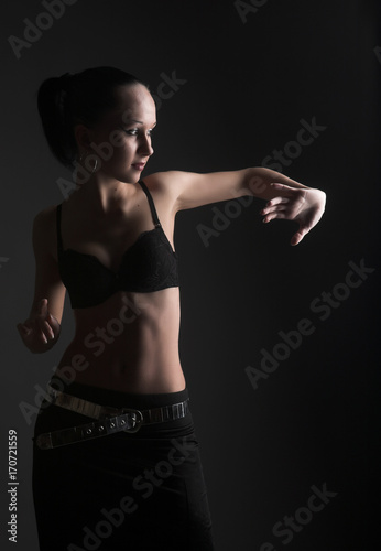 fetish model dancing © Raisa Kanareva