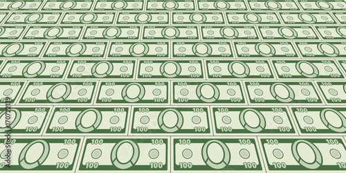 Abstract currency background