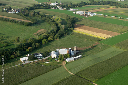 Farm Land from Above