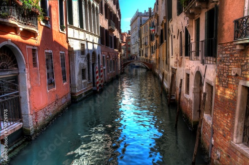 Empty Venice Canal