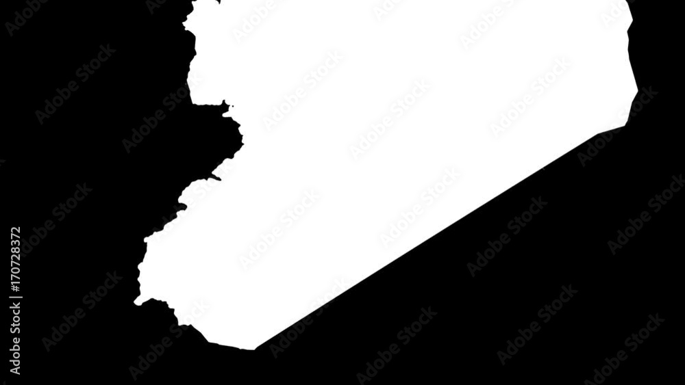 As Suwayda - Syria, region extruded. Satellite As Suwayda - Syria, region extruded. Satellite
