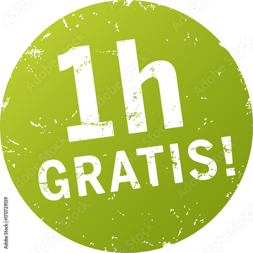 Button 1 Stunde gratis