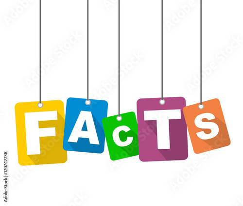 vector illustration background facts