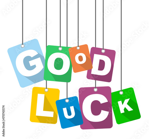 vector illustration background good luck