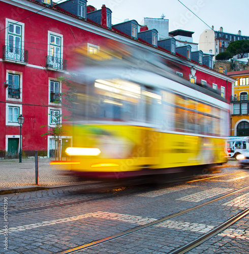 Lisbon tram, Portugal