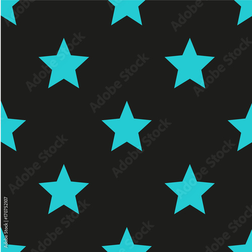 Pattern with stars. Seamless vector illustration. Retro  vintage background 