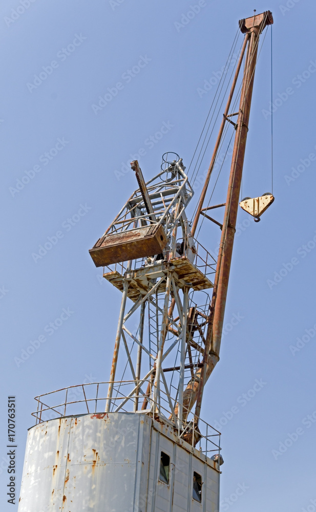 Detail from a Floating Crane Detail from a Floating Crane