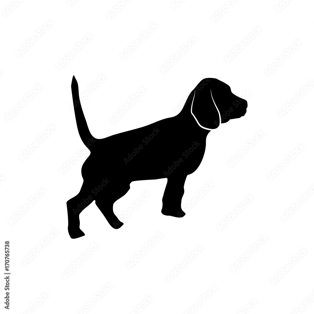 Dog vector icon Dog vector icon