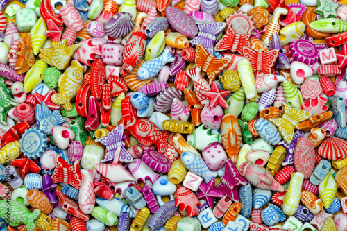 Colourful beads