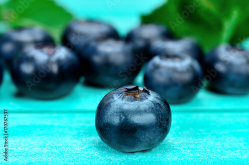 blueberry on table