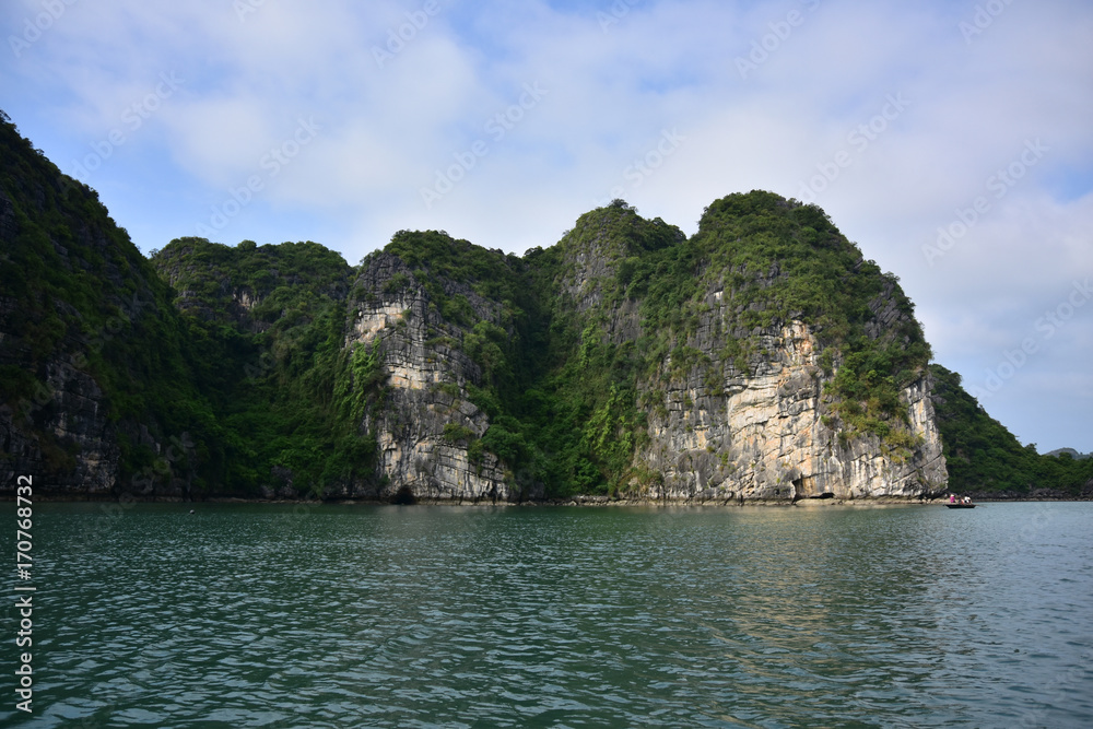 Felsen in der Halong Bucht Vietnam