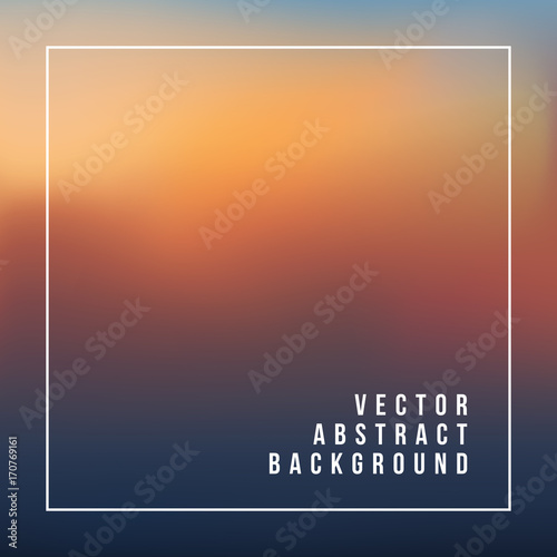 Blur Abstract Background . Template for your Design . Isolated Vector Illustration