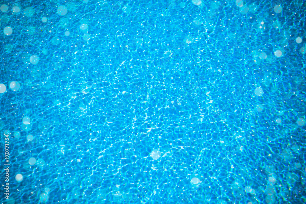 Clear transparent pool water background
