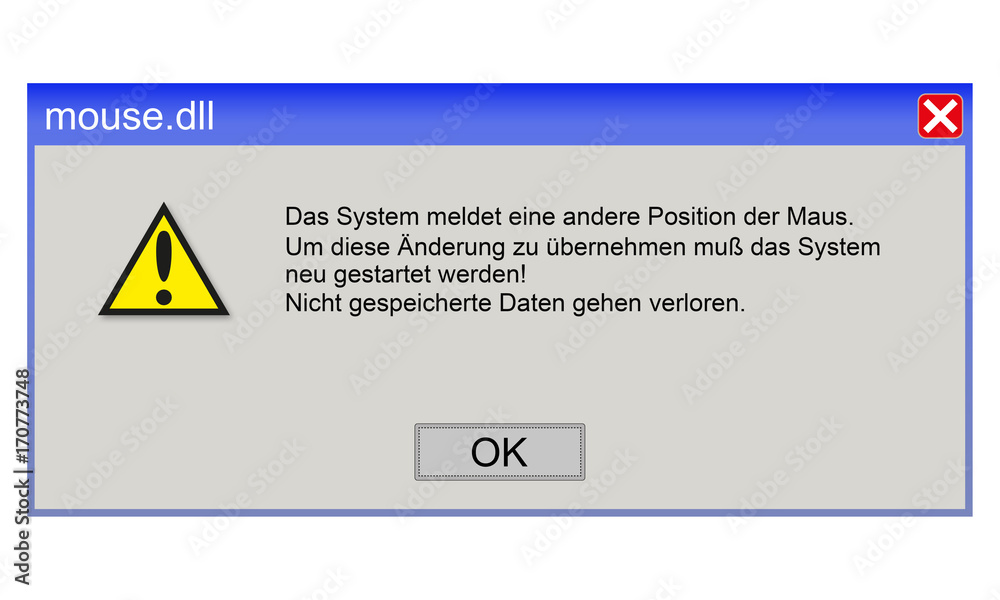 funny pop up window in german/ message from OS
funny pop up window in german/ message from OS
