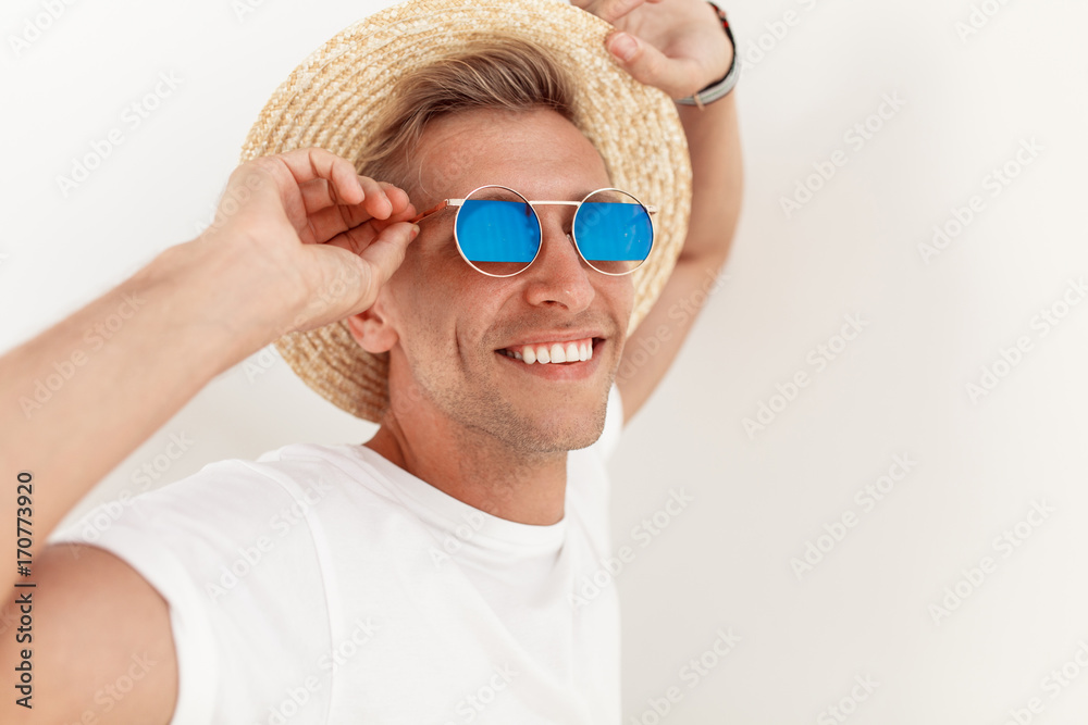 Stylish man in sunglasses Stylish man in sunglasses