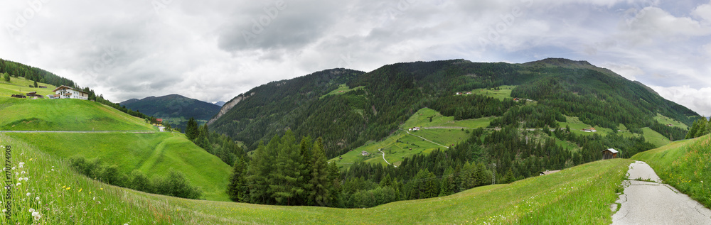 panorama near the village of Vals panorama near the village of Vals