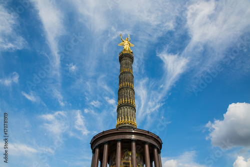 Berlin Victory Column Siegessaule, Prussian, Germany