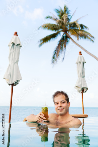 Mojito Cocktail at the pool