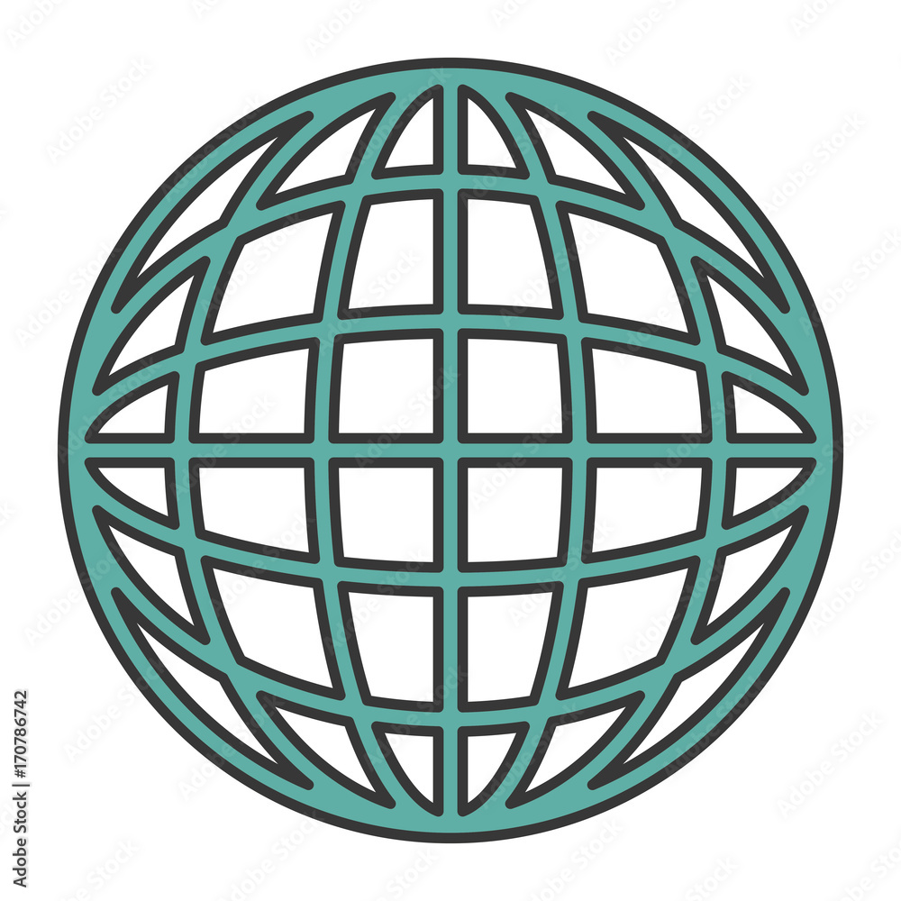 world planet education icon vector illustration design