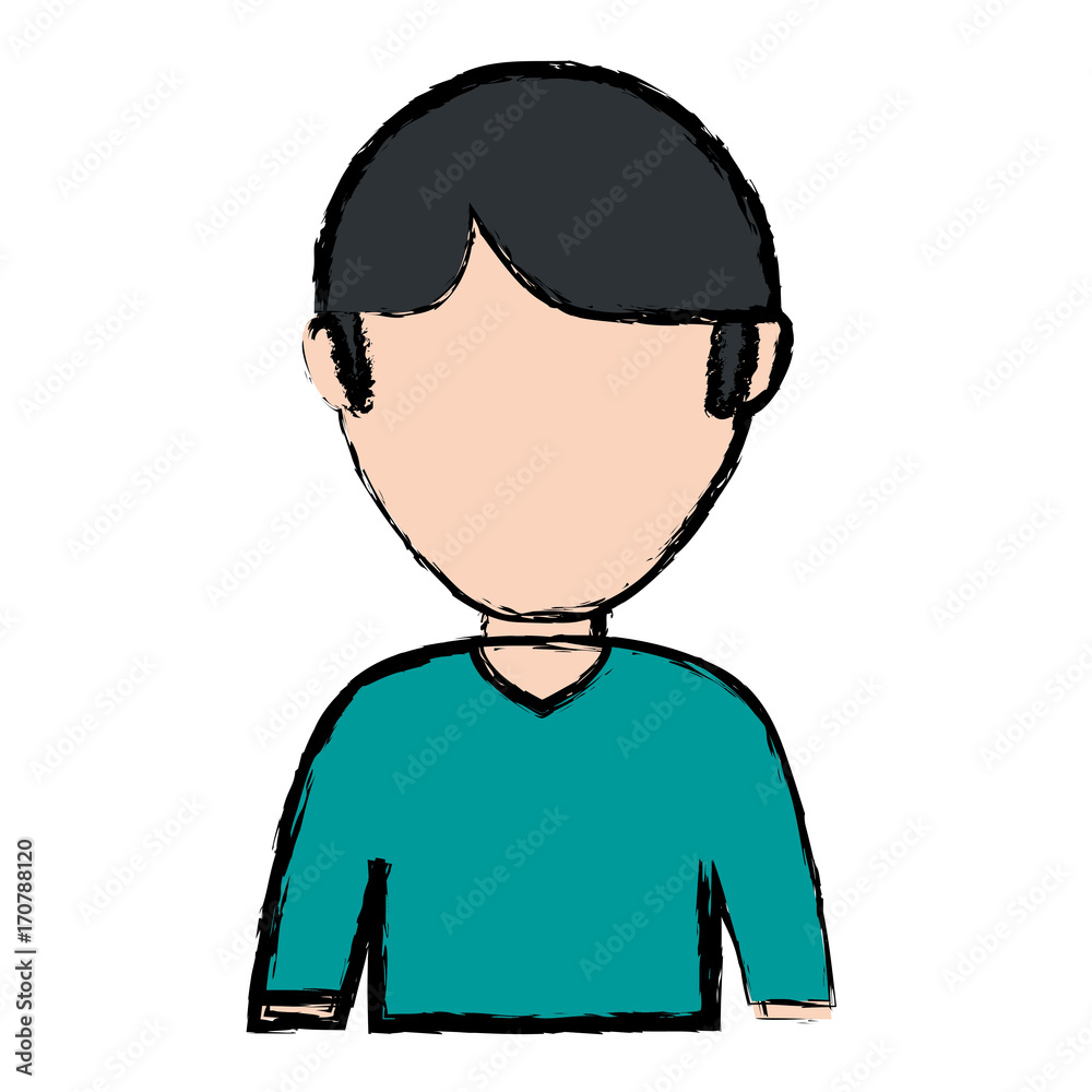 avatar man icon over white background colorful design vector illustration avatar man icon over white background colorful design vector illustration