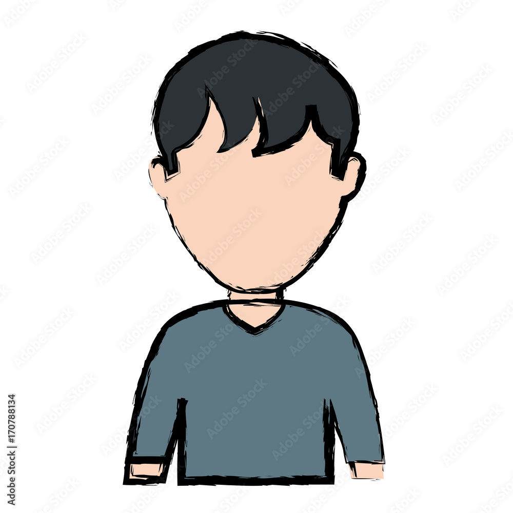 avatar man icon over white background colorful design vector illustration avatar man icon over white background colorful design vector illustration