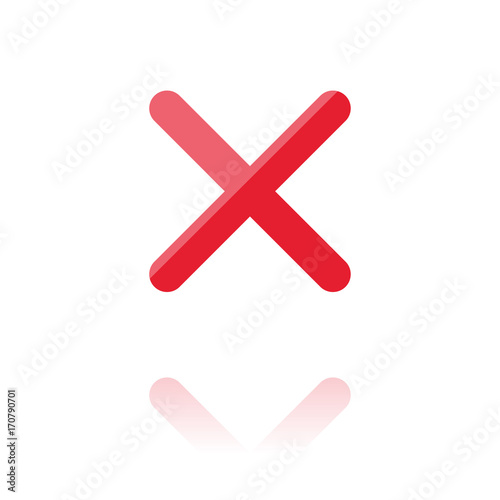 farbiges Symbol - Kreuz